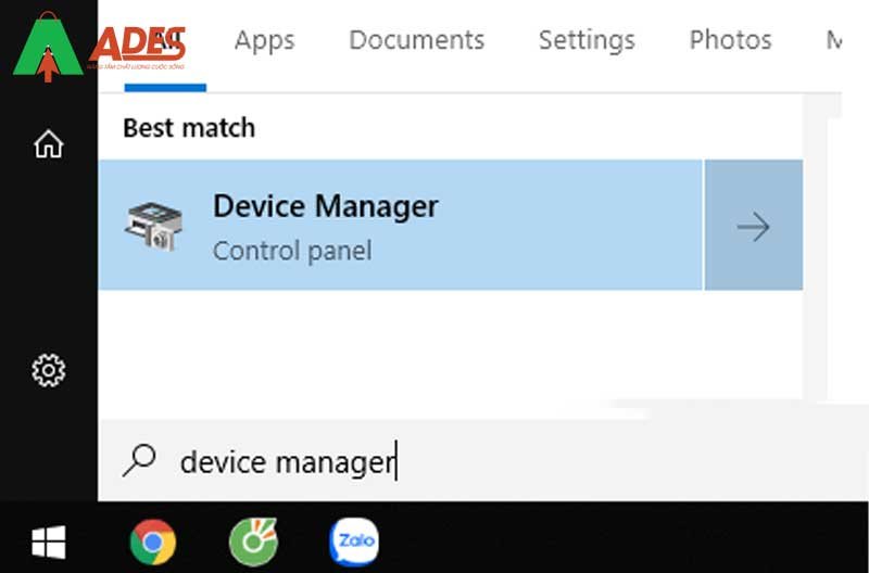 Mo cua so  Device Manager