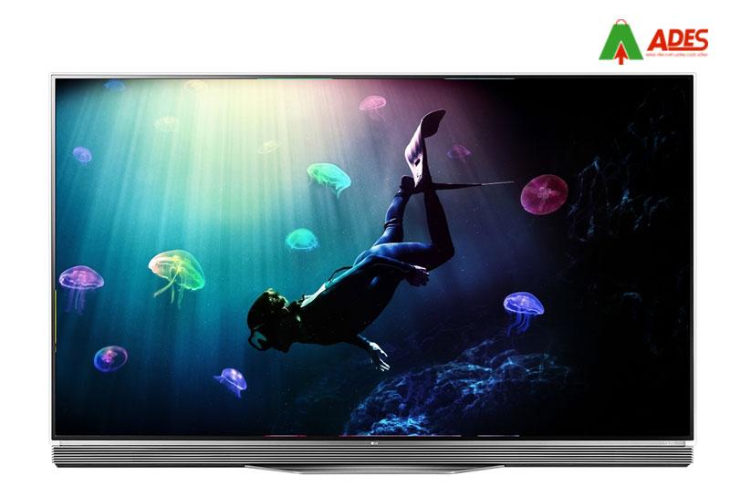 Hinh anh thuc te Smart Tivi OLED LG 65E6T, 4K, HDR
